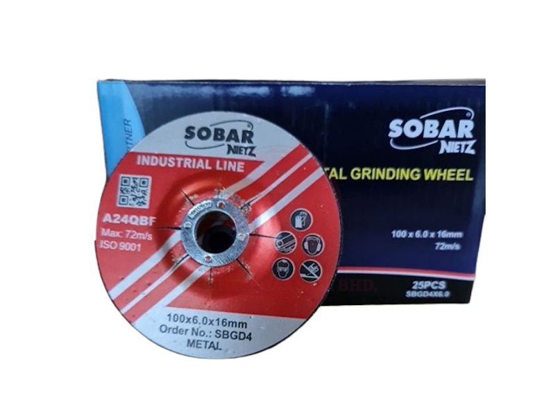 SOBAR 4” Grinding Disc 6mm